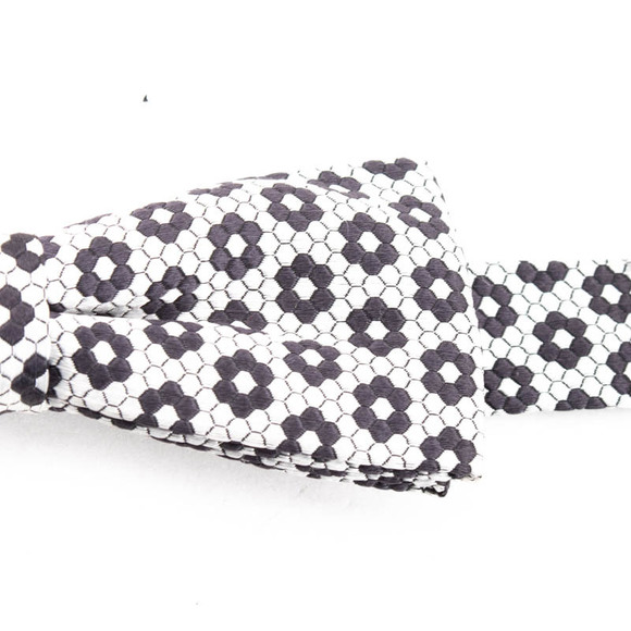 Penrose Tie Men Silver - Picture 2 of 4